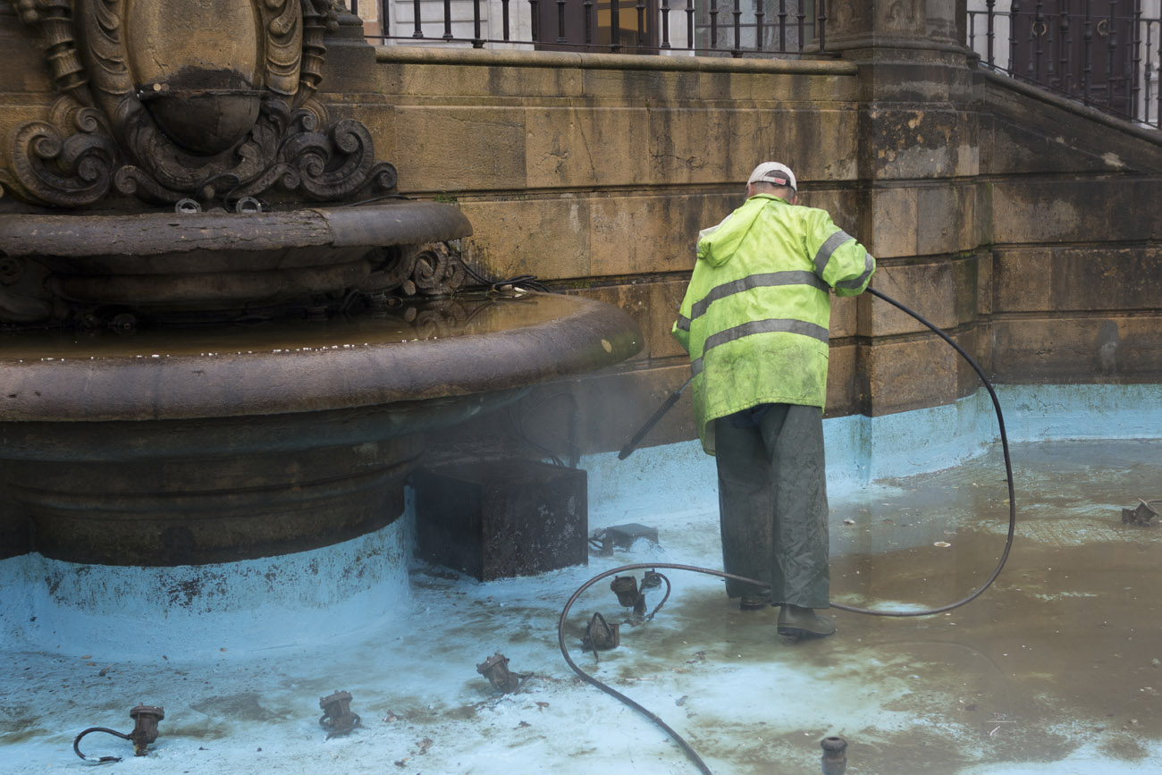 Visokotlačno strojno čiščenje A&A - Čiščenje betonskih površin